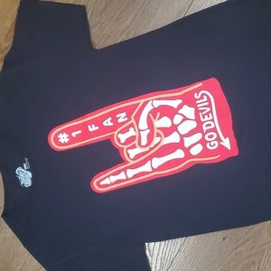 EVERYDAY VANDALS GO DEVILS tshirt...   #5166